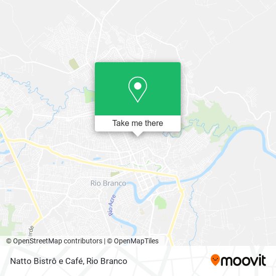 Mapa Natto Bistrô e Café