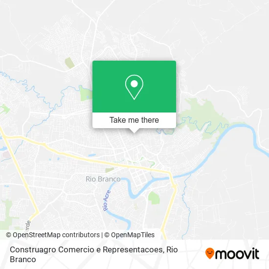 Construagro Comercio e Representacoes map