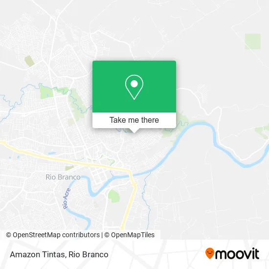 Amazon Tintas map
