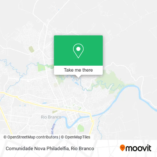 Comunidade Nova Philadelfia map