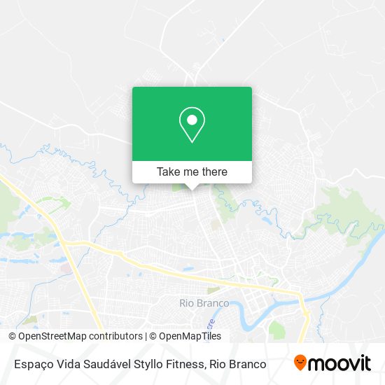 Espaço Vida Saudável Styllo Fitness map