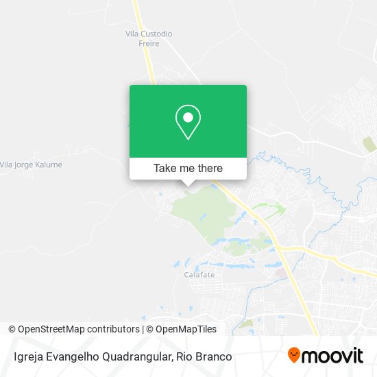 Igreja Evangelho Quadrangular map