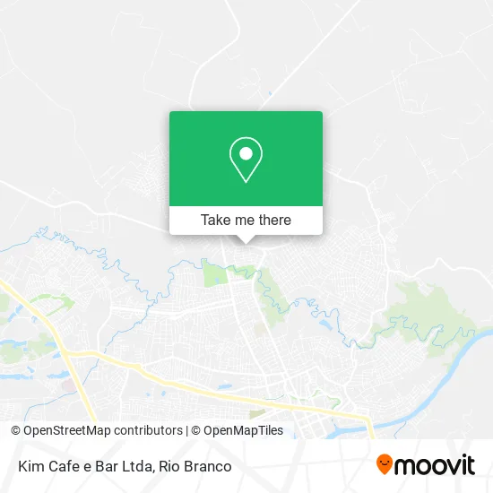 Kim Cafe e Bar Ltda map