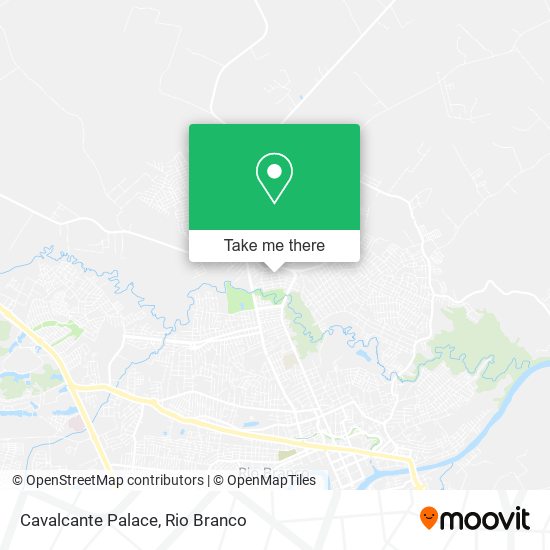 Mapa Cavalcante Palace