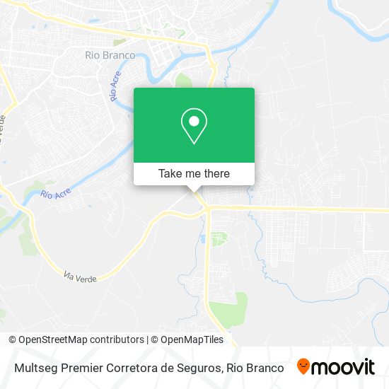 Multseg Premier Corretora de Seguros map
