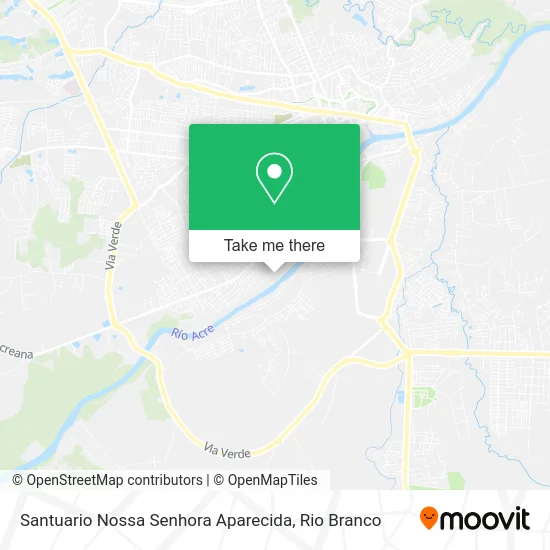 Santuario Nossa Senhora Aparecida map