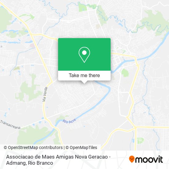 Associacao de Maes Amigas Nova Geracao - Admang map