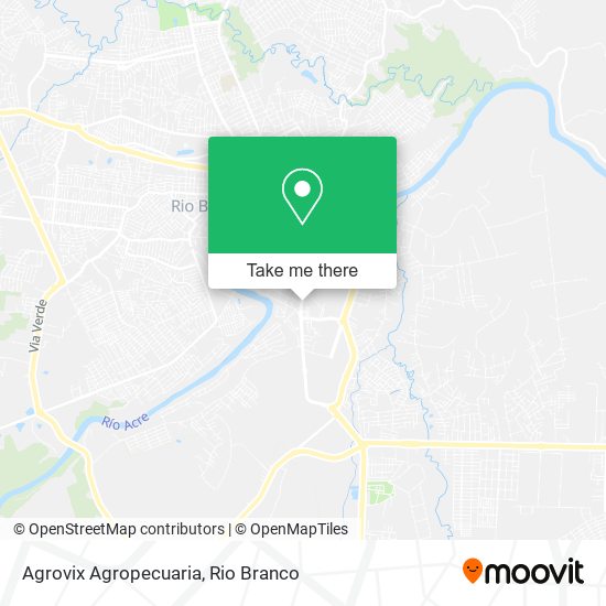 Mapa Agrovix Agropecuaria