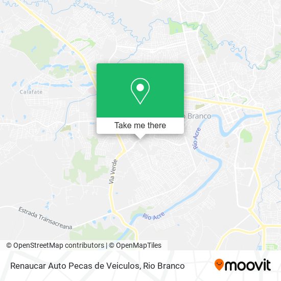 Mapa Renaucar Auto Pecas de Veiculos