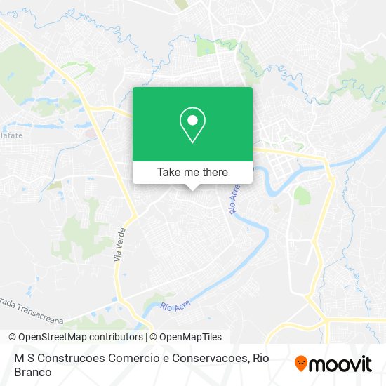 M S Construcoes Comercio e Conservacoes map