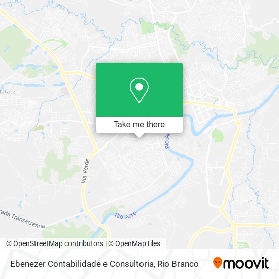 Mapa Ebenezer Contabilidade e Consultoria