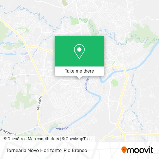 Tornearia Novo Horizonte map