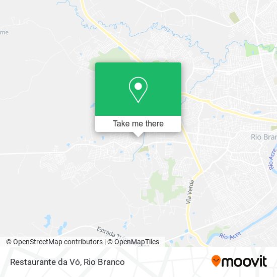 Restaurante da Vó map