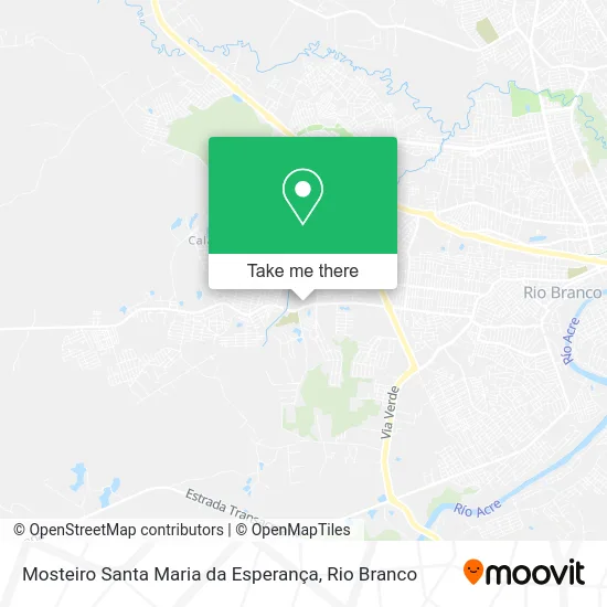 Mosteiro Santa Maria da Esperança map