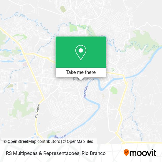 RS Multipecas & Representacoes map
