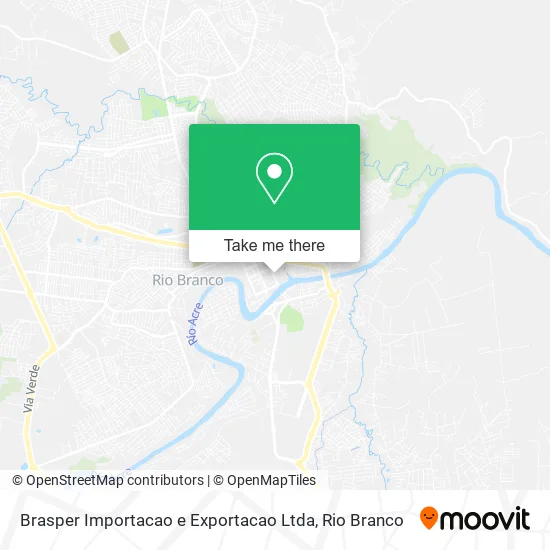 Brasper Importacao e Exportacao Ltda map