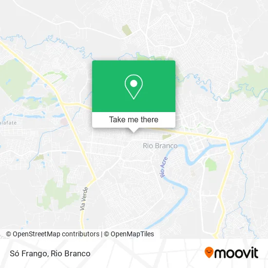 Mapa Só Frango