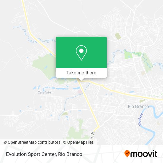 Evolution Sport Center map