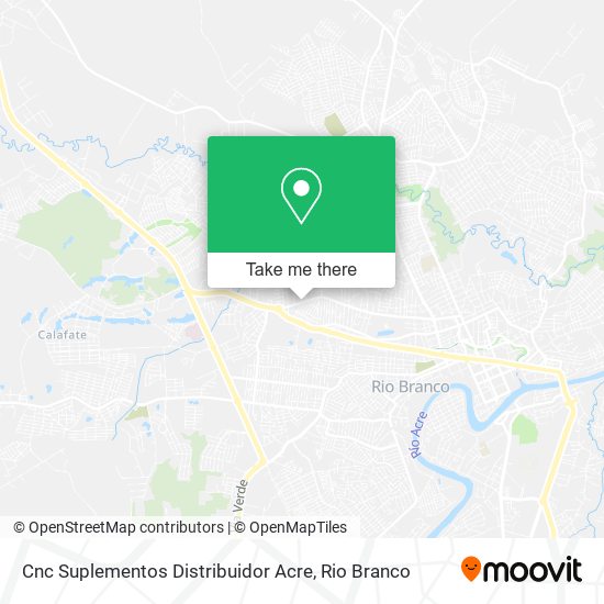 Cnc Suplementos Distribuidor Acre map