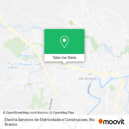 Mapa Electra Servicos de Eletricidade e Construcoes