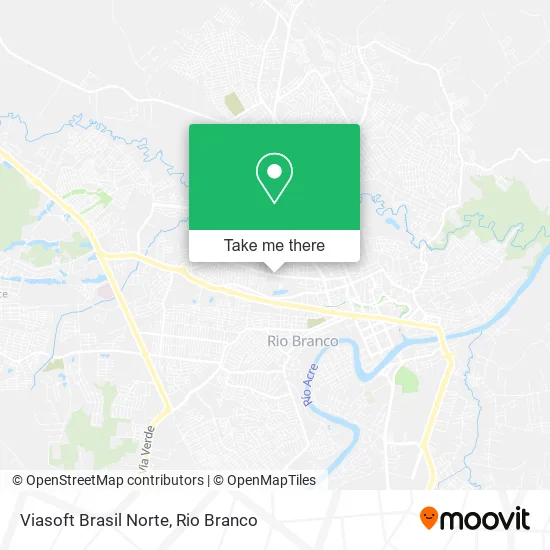 Viasoft Brasil Norte map