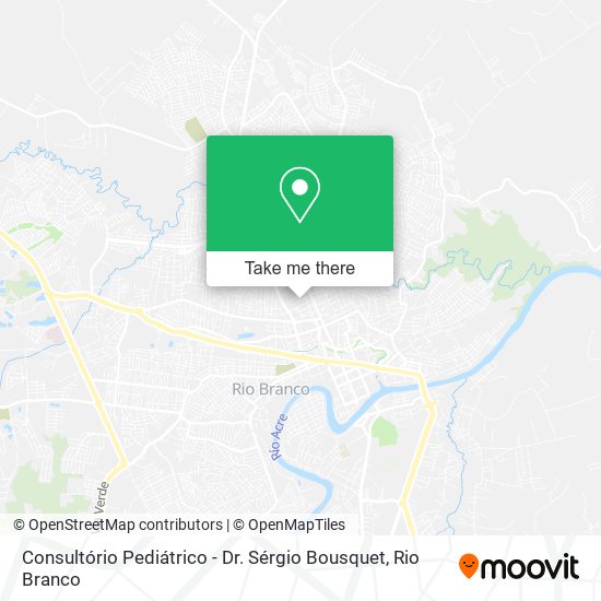 Consultório Pediátrico - Dr. Sérgio Bousquet map