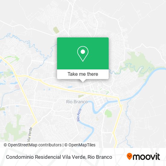 Mapa Condominio Residencial Vila Verde