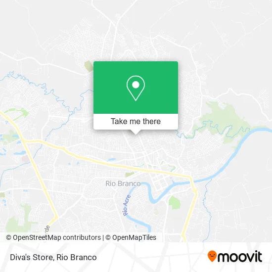 Diva's Store map