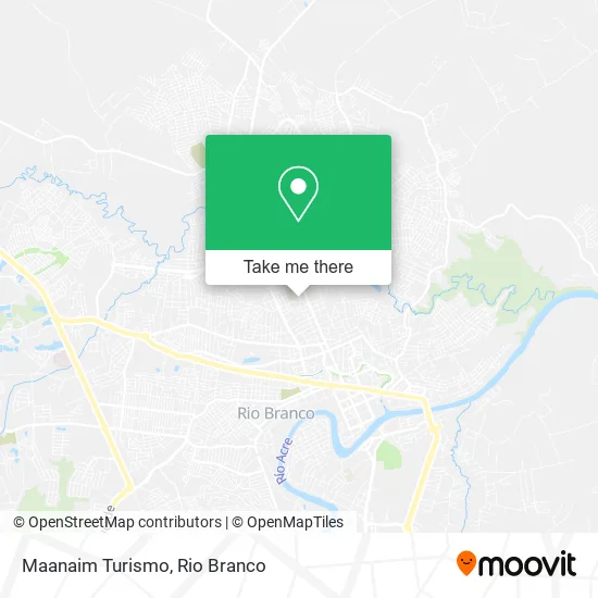 Maanaim Turismo map