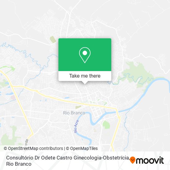 Consultório Dr Odete Castro Ginecologia-Obstetrícia map