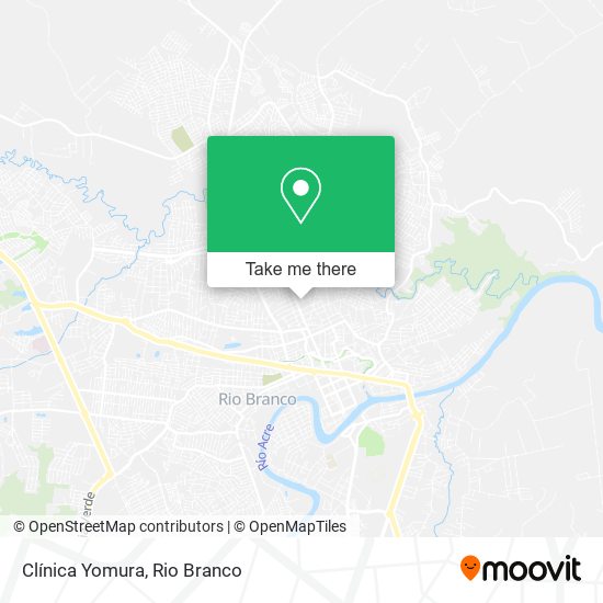 Clínica Yomura map