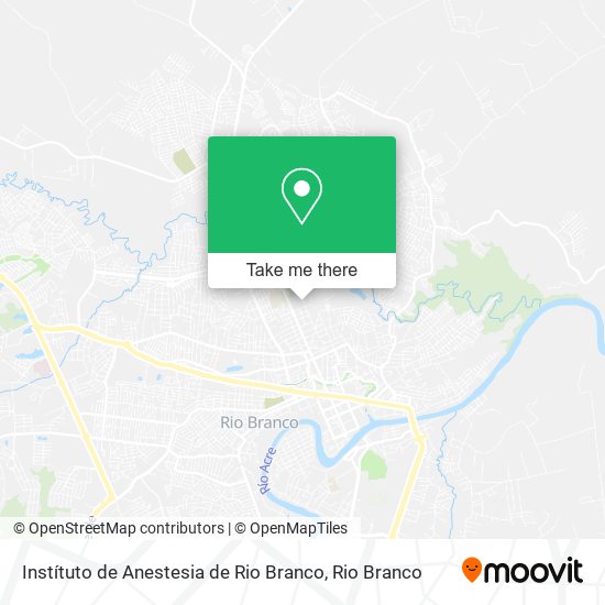 Instítuto de Anestesia de Rio Branco map