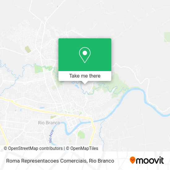 Roma Representacoes Comerciais map