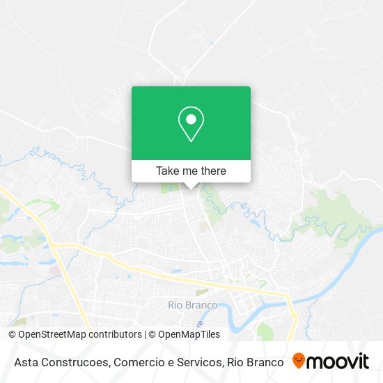 Asta Construcoes, Comercio e Servicos map