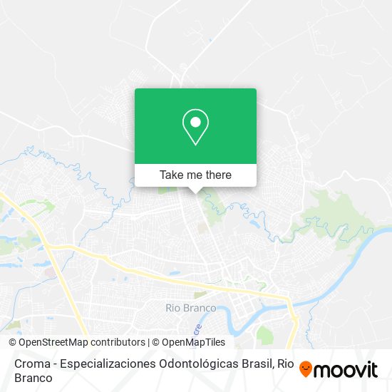 Croma - Especializaciones Odontológicas Brasil map