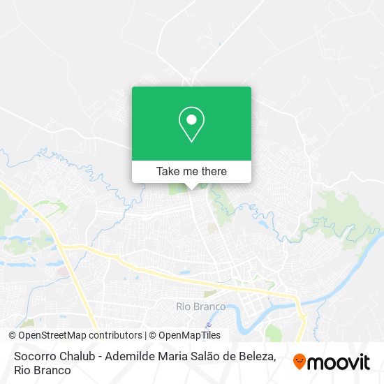 Mapa Socorro Chalub - Ademilde Maria Salão de Beleza