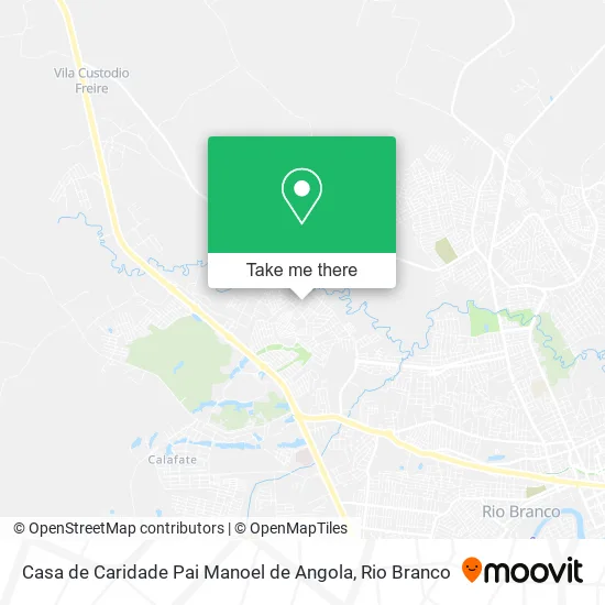 Casa de Caridade Pai Manoel de Angola map