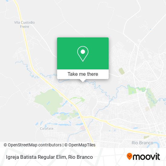 Igreja Batista Regular Elim map