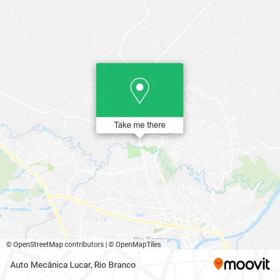 Auto Mecânica Lucar map
