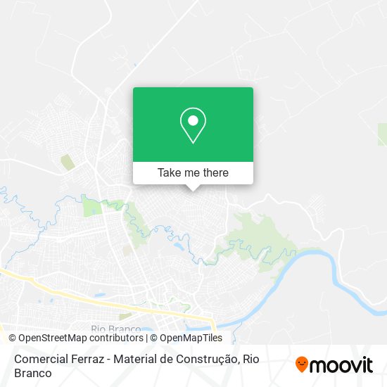 Mapa Comercial Ferraz - Material de Construção