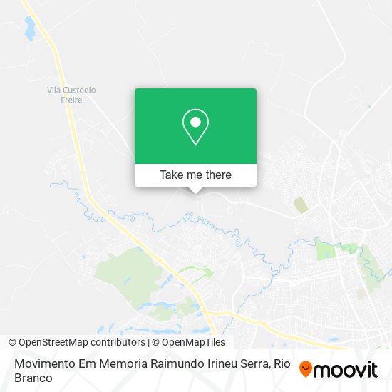 Movimento Em Memoria Raimundo Irineu Serra map