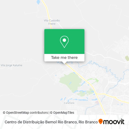 Centro de Distribuição Bemol Rio Branco map