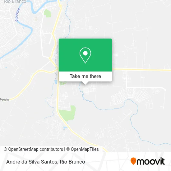 André da Silva Santos map