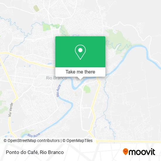 Ponto do Café map
