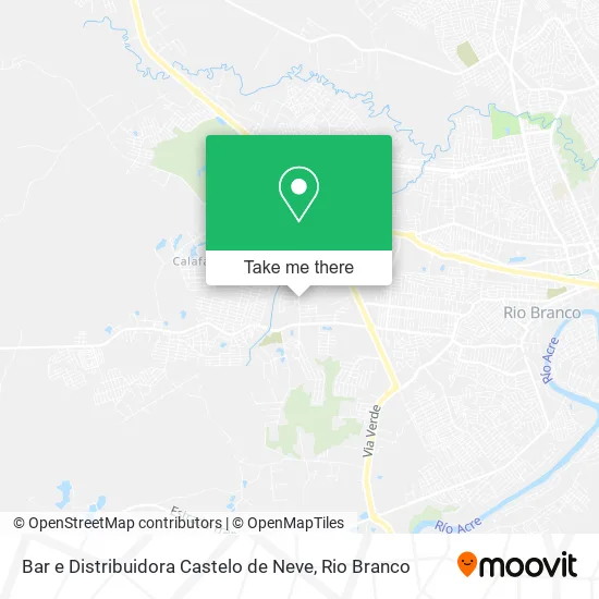 Bar e Distribuidora Castelo de Neve map