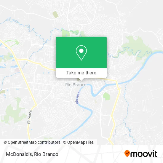 McDonald's map