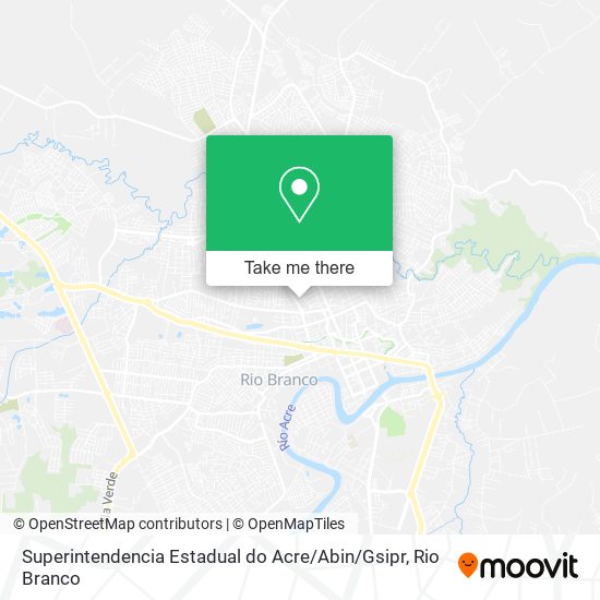 Superintendencia Estadual do Acre / Abin / Gsipr map