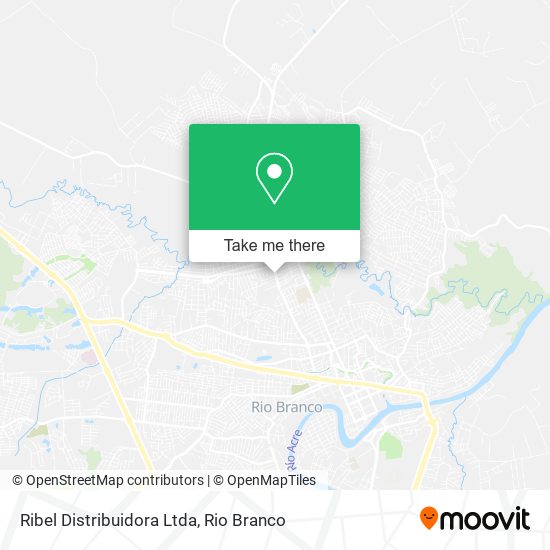 Ribel Distribuidora Ltda map