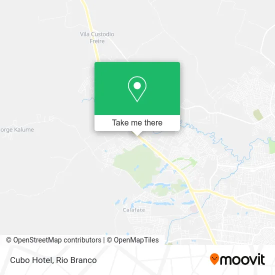 Cubo Hotel map