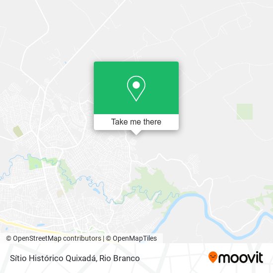 Sítio Histórico Quixadá map